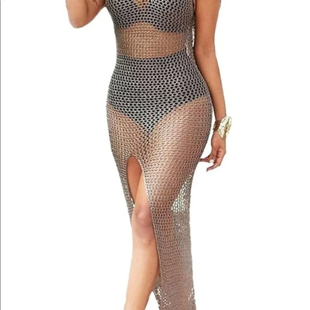 Sexy Sleeveless Beach Coverup